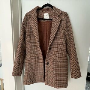 Abercrombie wool blend blazer